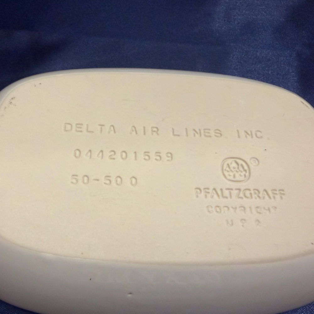 Lot of 7 vintage Airline plates from 6 Airlines. - Picture 5 of 14